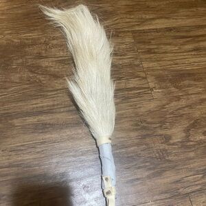 African cream small size Irukere Horse Tail